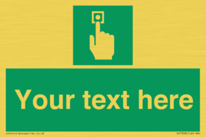 Custom Safe Condition Emergency call point